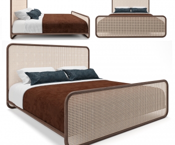 Modern Double Bed-ID:247618913