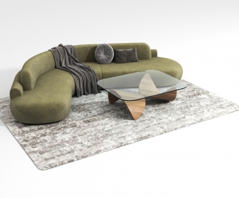 Modern Curved Sofa-ID:310580737