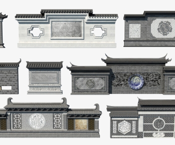 Chinese Style Building Component-ID:559398893