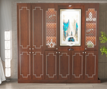 American Style Decorative Cabinet-ID:141022929