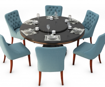 Modern Dining Table And Chairs-ID:957622056