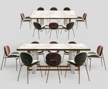 Modern Dining Table And Chairs-ID:973196035