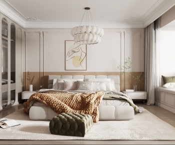 French Style Bedroom-ID:355300962
