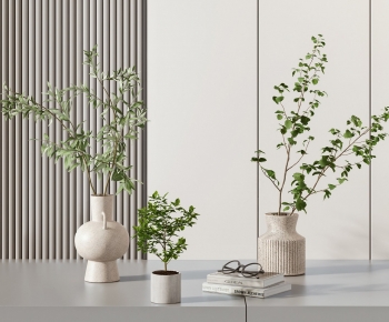 Modern Potted Green Plant-ID:947014095