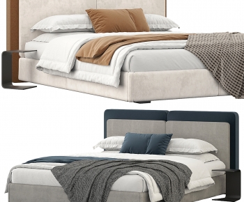 Modern Double Bed-ID:119147065