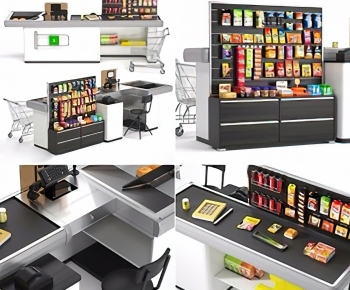 Modern Supermarket Shelf-ID:661017899
