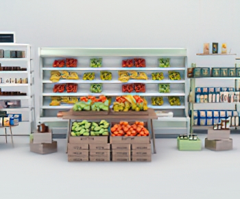 现代水果超市货架-ID:429169899