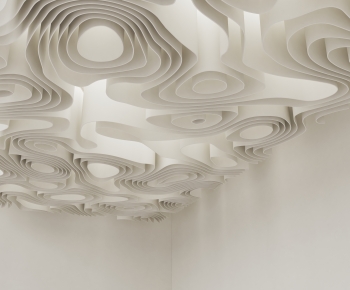 Modern Suspended Ceiling-ID:679615024