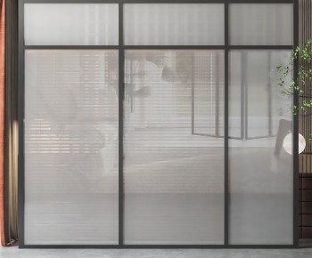 Modern Glass Screen Partition-ID:402926923