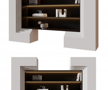 Modern Decorative Cabinet-ID:688625109
