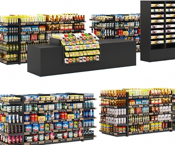 Modern Supermarket Shelf-ID:707247026
