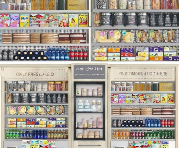 Modern Supermarket Shelf-ID:355647091