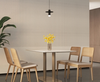 Modern Dining Table And Chairs-ID:758451946