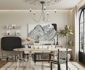 French Style Dining Room-ID:346483955