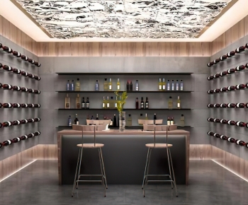 Modern Wine Cellar/Wine Tasting Room-ID:326149512