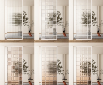 Modern Glass Screen Partition-ID:925920014