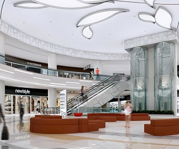 Modern Shopping Mall-ID:394758942