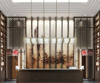New Chinese Style Reception Hall-ID:688965087