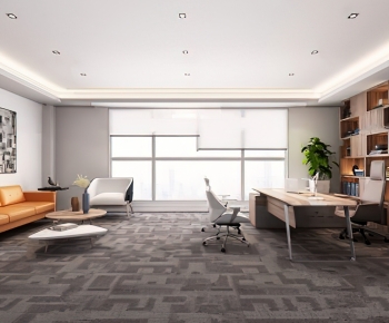 Modern Manager's Office-ID:742698913