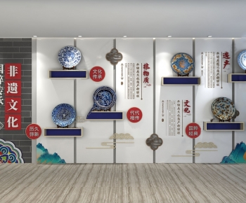 New Chinese Style Culture Wall-ID:604636915