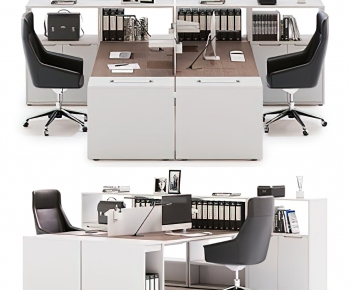 Modern Office Desk And Chair-ID:314939021