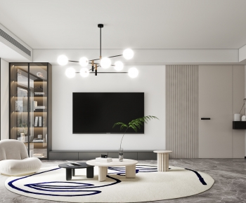 Modern A Living Room-ID:628031973