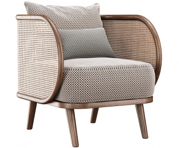 Wabi-sabi Style Lounge Chair-ID:429100044