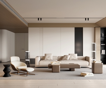Modern A Living Room-ID:785317905