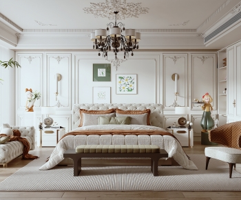 French Style Bedroom-ID:424931094