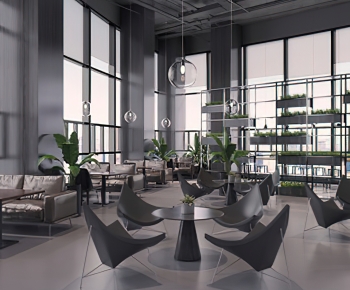 Industrial Style Cafe-ID:135575064