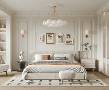 French Style Bedroom-ID:485228068