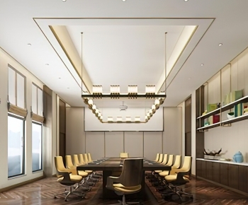 New Chinese Style Meeting Room-ID:988883979