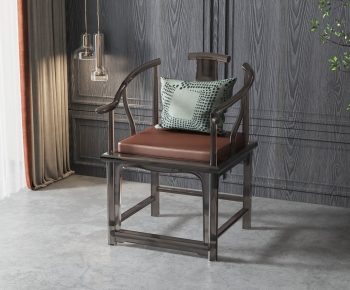 New Chinese Style Single Chair-ID:923777108