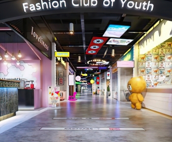 Industrial Style Shopping Mall-ID:474803929