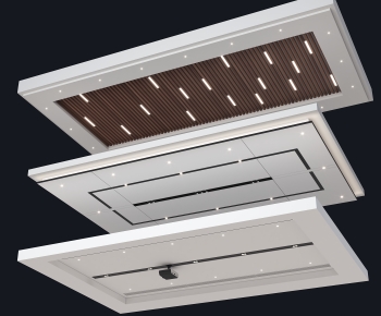 Modern Suspended Ceiling-ID:964395055