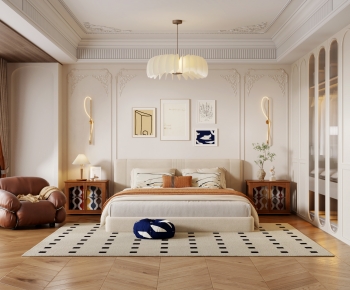 French Style Bedroom-ID:922872078