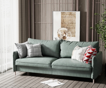 Nordic Style A Sofa For Two-ID:670289042