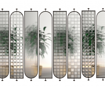 Modern Glass Screen Partition-ID:124909931