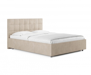 Modern Simple European Style Double Bed-ID:357872015