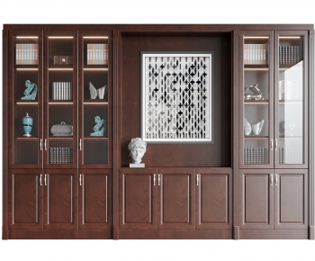 Chinese Style Office Cabinet-ID:224987984