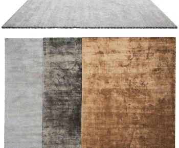 Minotti现代绒布地毯-ID:324810039