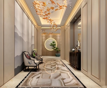 New Chinese Style Hallway-ID:276141883
