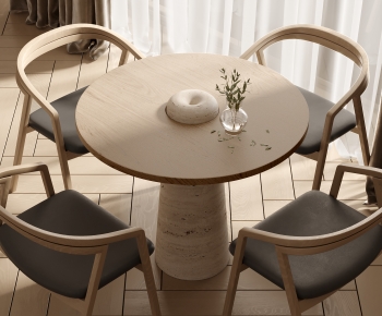 Modern Dining Table And Chairs-ID:406737093