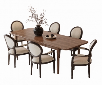 Modern Dining Table And Chairs-ID:923342943