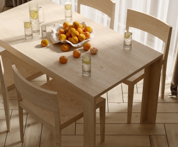 Modern Dining Table And Chairs-ID:810370493