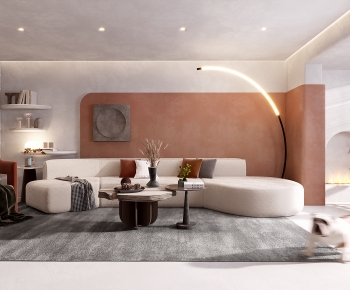 Wabi-sabi Style A Living Room-ID:175190933