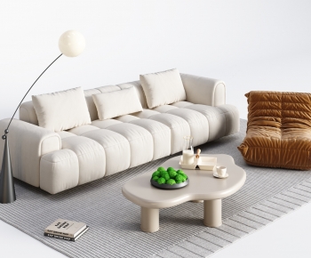 Modern Three-seat Sofa-ID:513863092