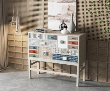 Simple European Style Side Cabinet-ID:900389913