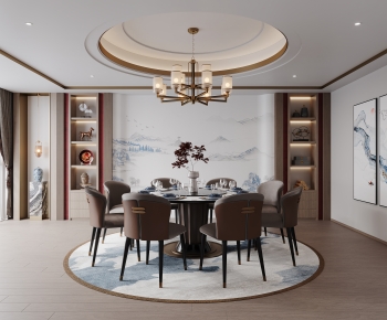 New Chinese Style Dining Room-ID:269660002