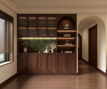 French Style Wine Cabinet-ID:227441075